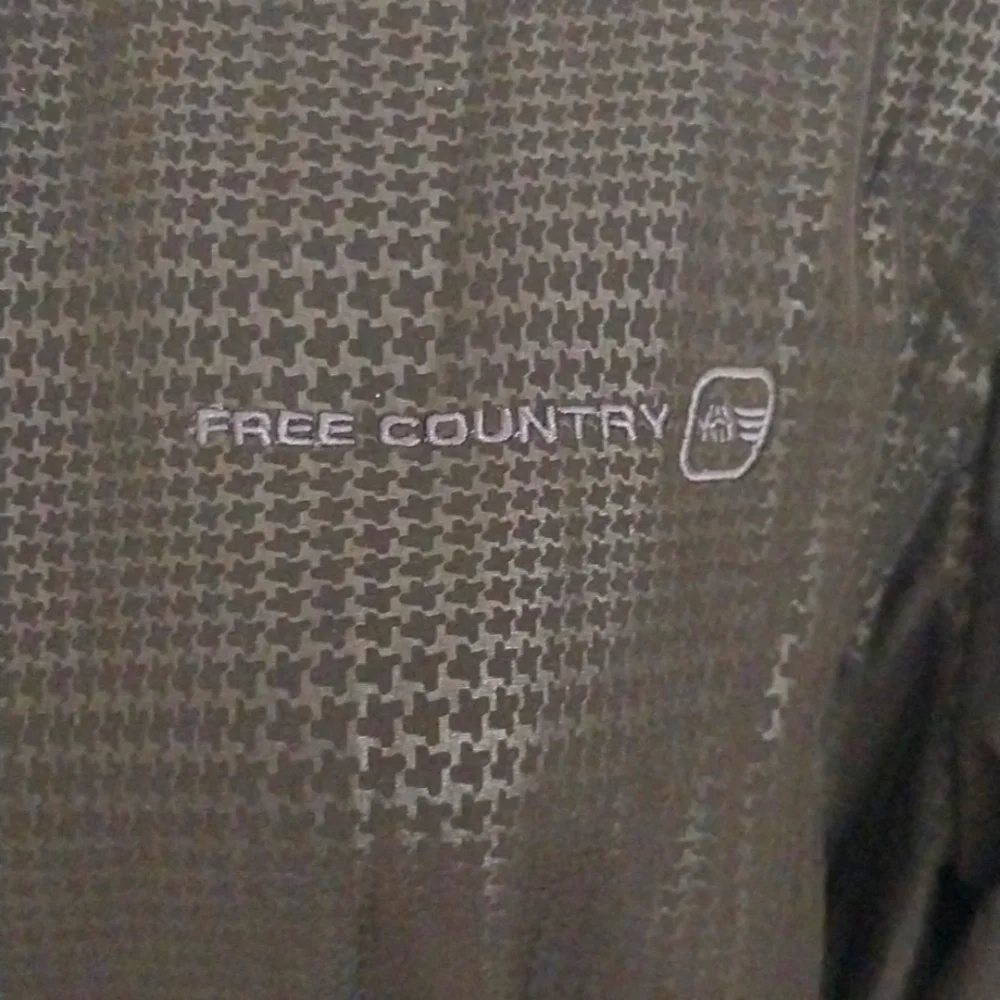 Free Country Black Trench Coat Size L - Picture 3 of 7